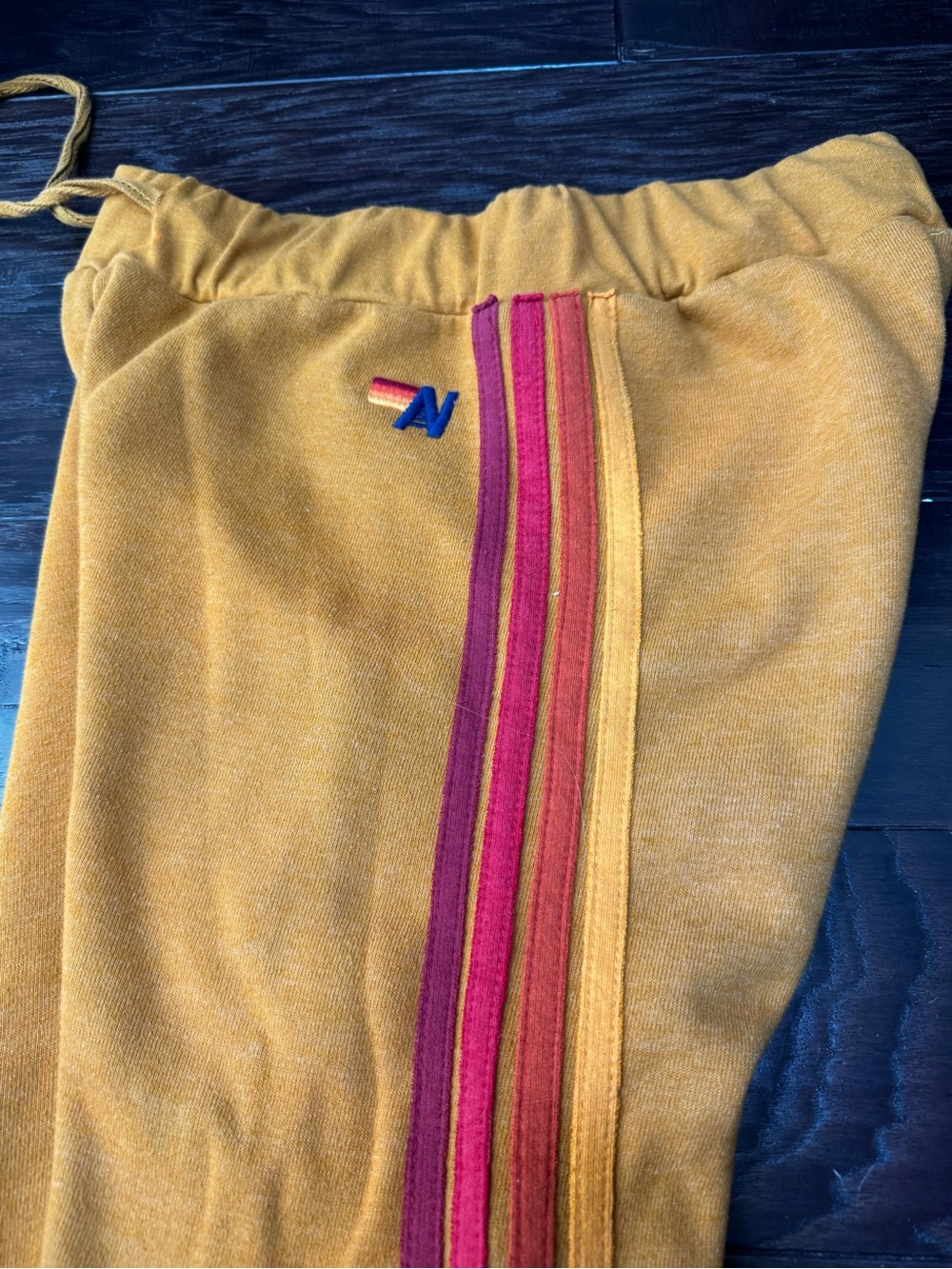 Aviator Nation vintage Sweatpants with four Stripes size M